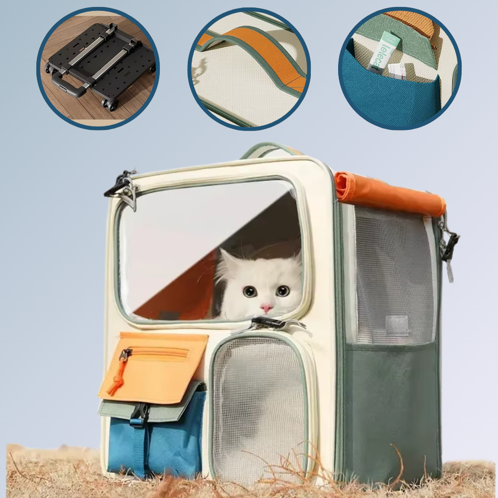 Mala de Transporte Premium para Gatos
