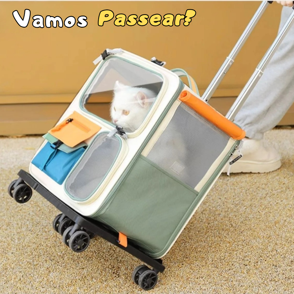 Mala de Transporte Premium para Gatos