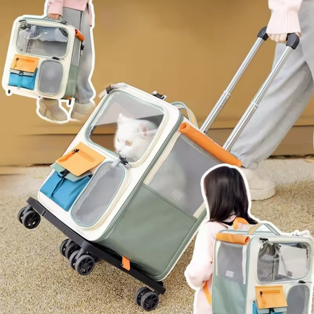 Mala de Transporte Premium para Gatos