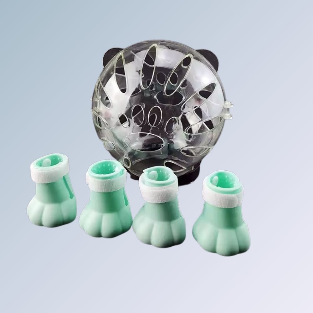 Capacete de Proteção Anti-Mordidas e Unhas para Gatos