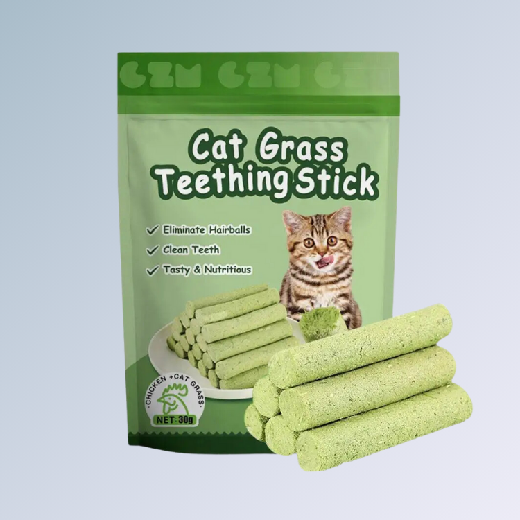 Bastões de Grama Comestíveis para Gatos