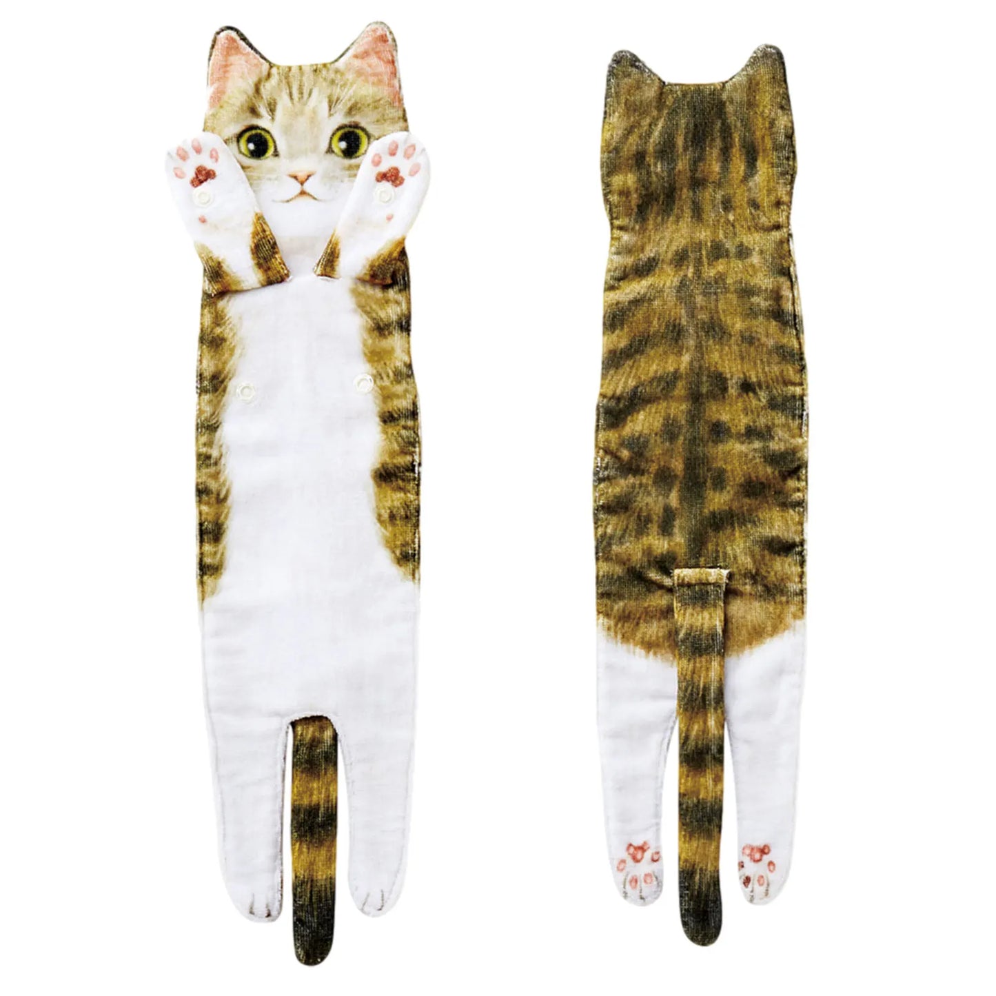 Toalha Multiuso com Formato de Gato