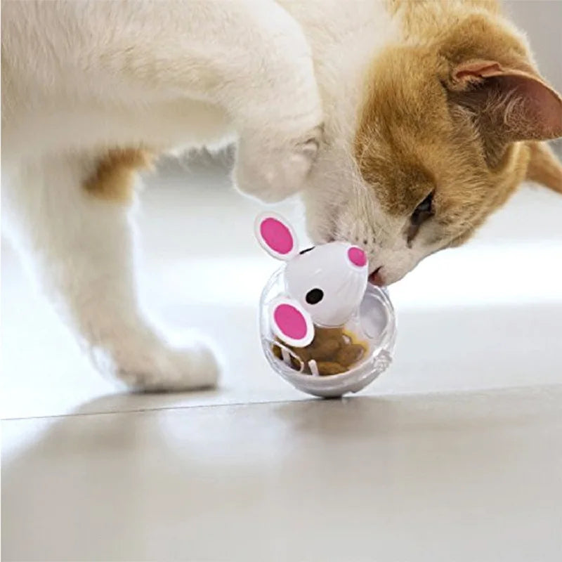 Brinquedo Ratinho Dispensador de Petiscos