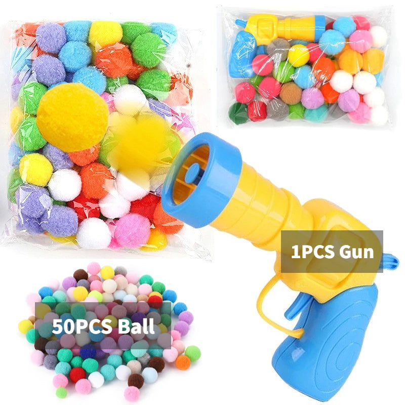 Lançador de Bolinhas de Pelúcia para Gatos