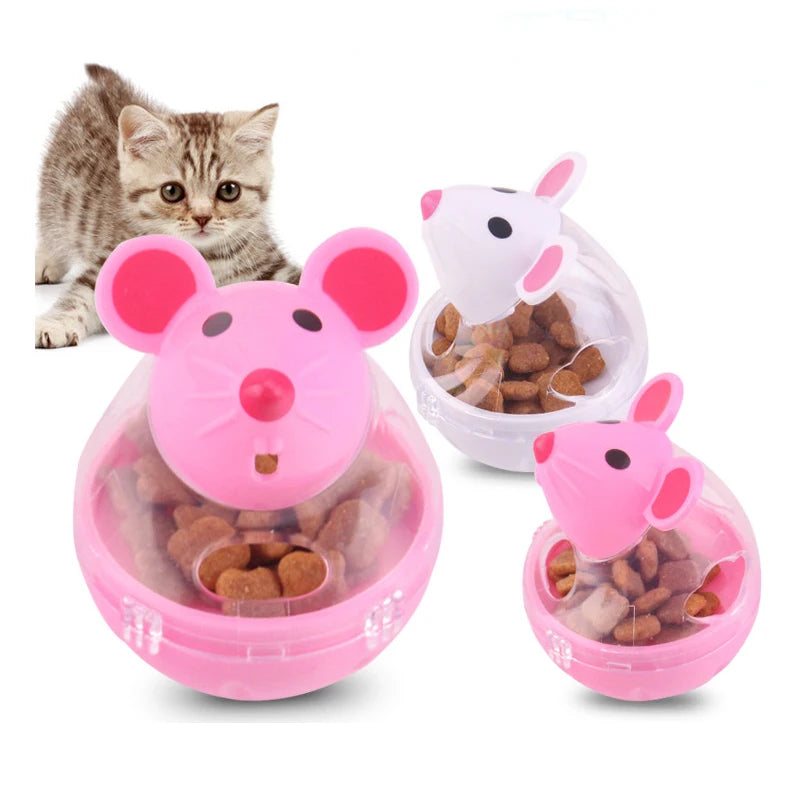 Brinquedo Ratinho Dispensador de Petiscos