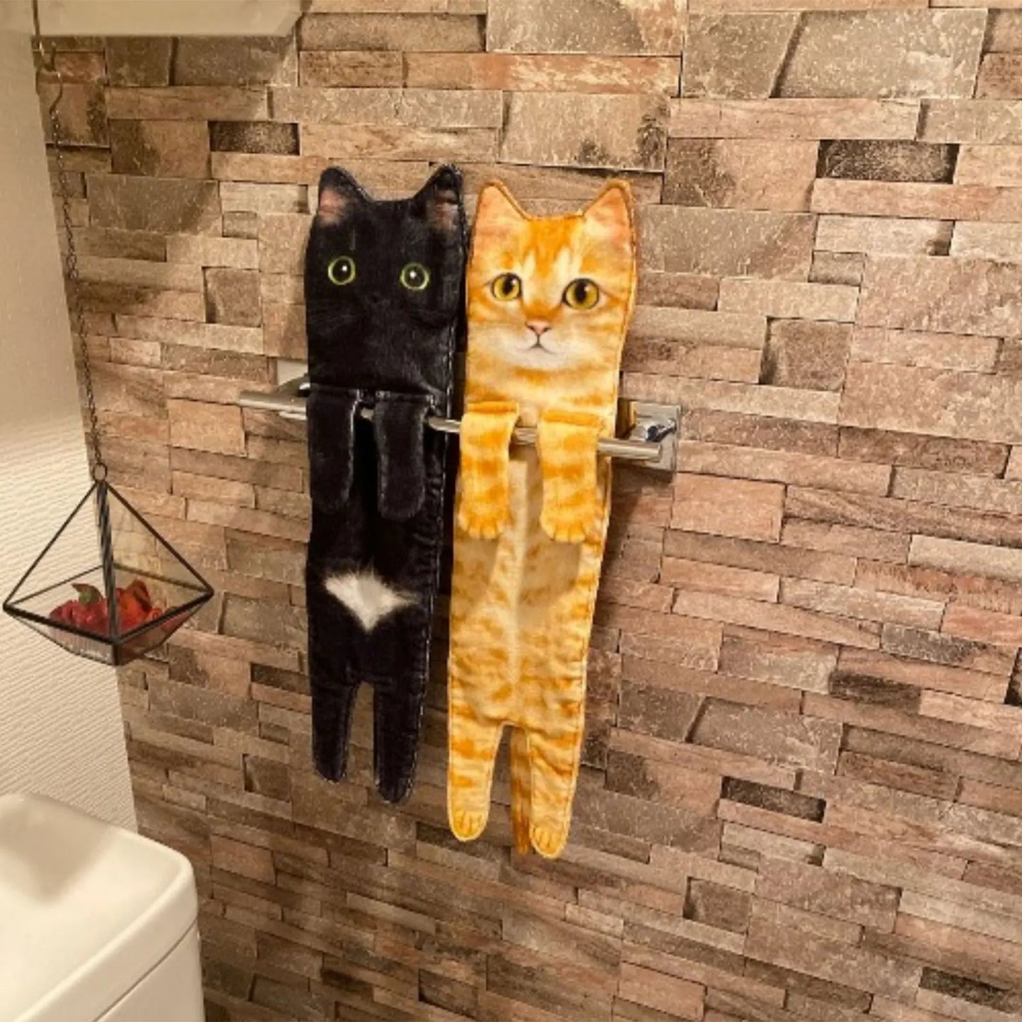 Toalha Multiuso com Formato de Gato