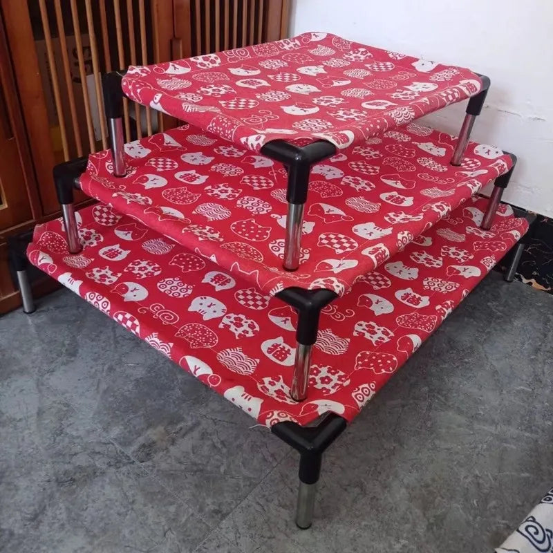 Cama Elevada Metálica para Pets
