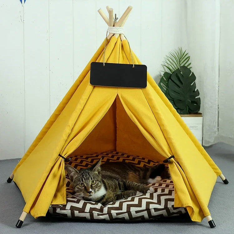 Mini Tenda de Acampamento para Gatos