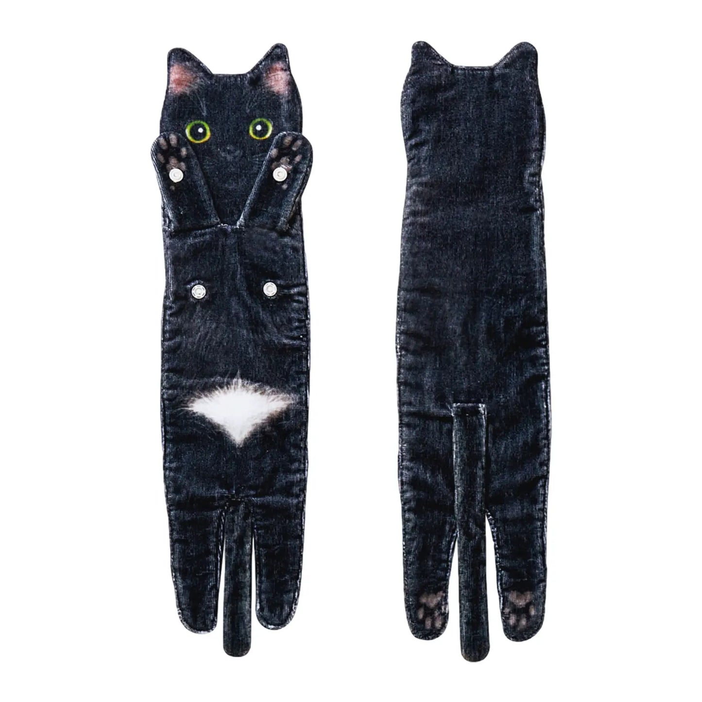 Toalha Multiuso com Formato de Gato