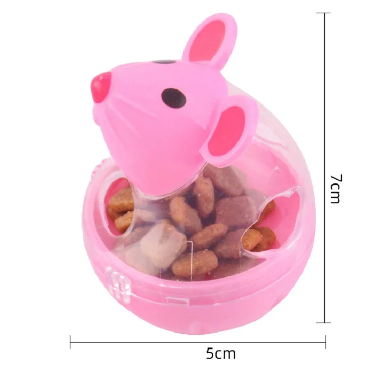 Brinquedo Ratinho Dispensador de Petiscos