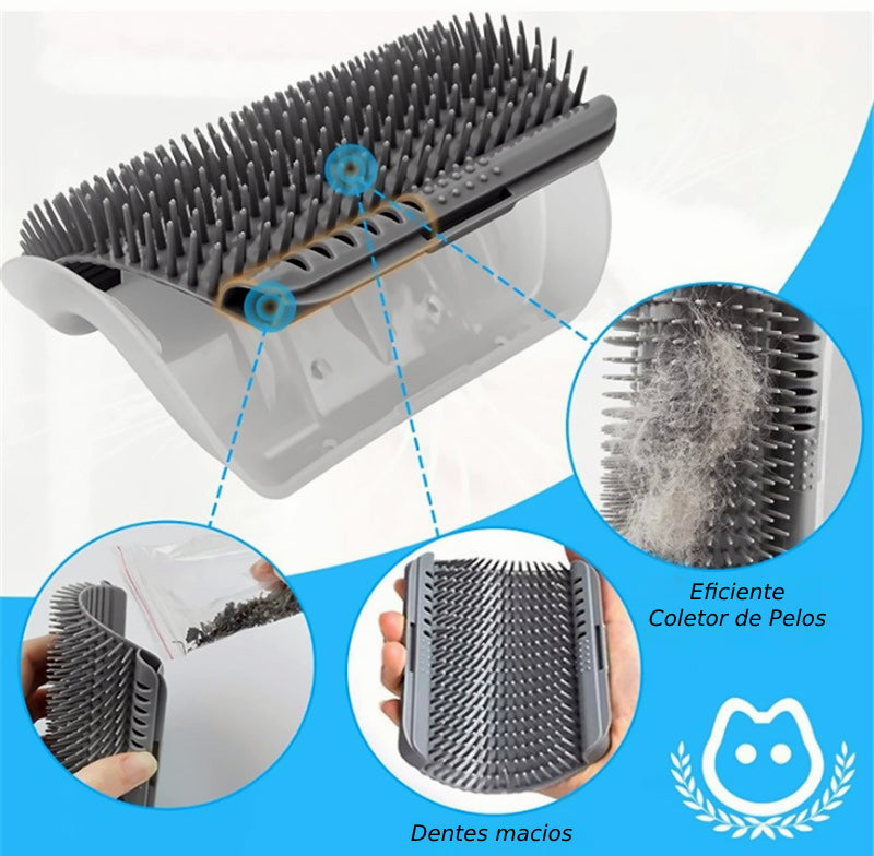 Roçador e Coletor de Pelos para Gatos