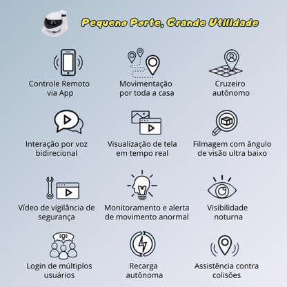 Robô de Monitoramento Pet EBO