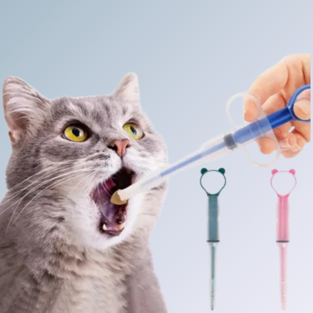 Seringa Aplicadora de Medicamentos para Gatos