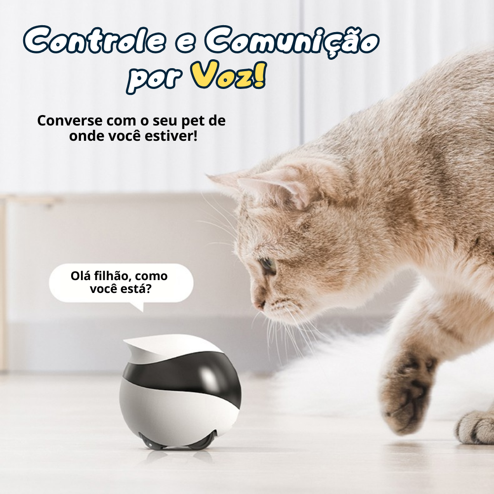 Robô de Monitoramento Pet EBO