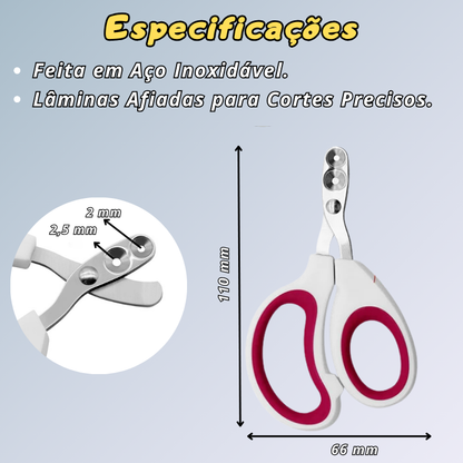 Cortador de Unhas para Gatos