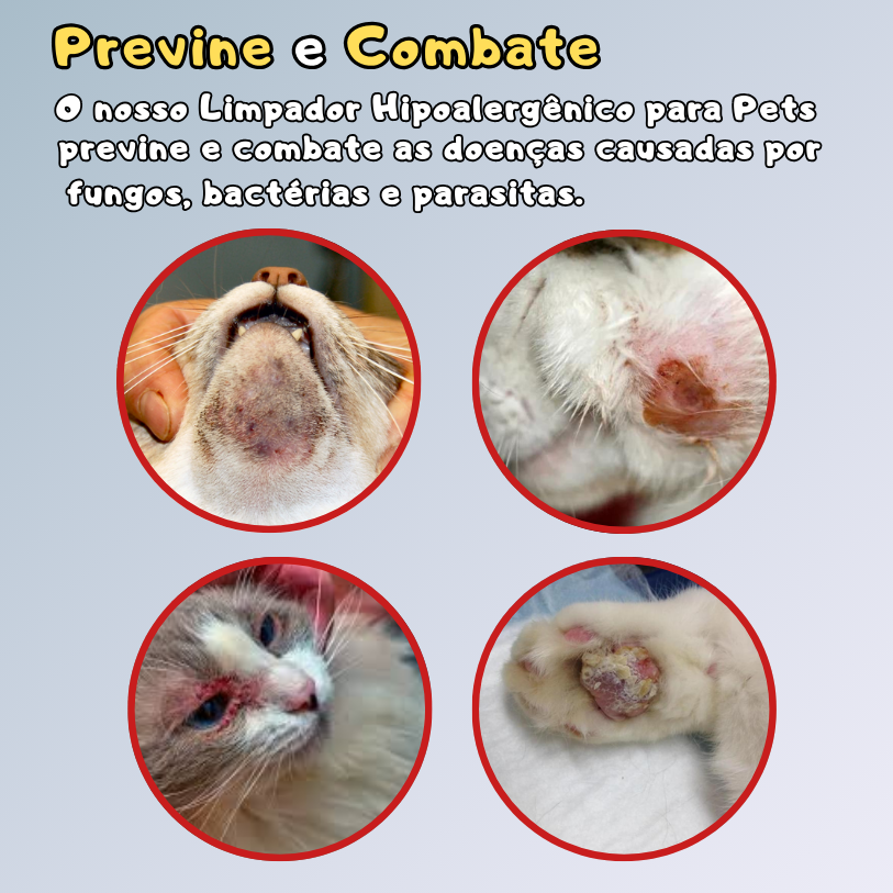 Limpador Hipoalergênico para Pet