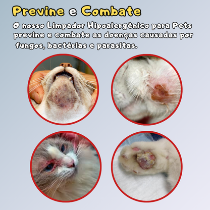 Limpador Hipoalergênico para Pet