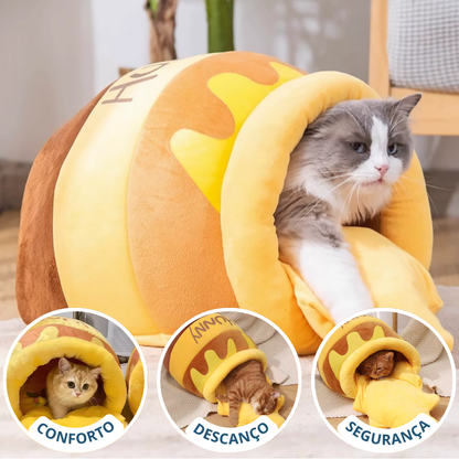 Cama Pote de Mel para Gatos