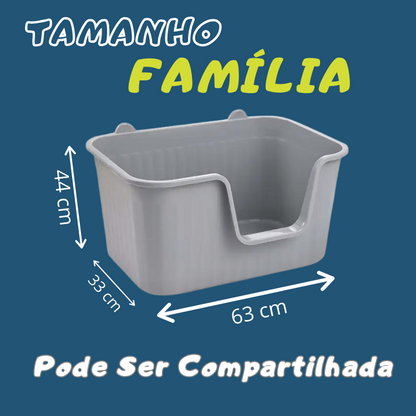 Caixa de Areia Ultra Grande PREMIUM para Gatos