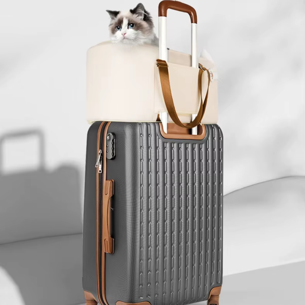 Mala Portátil de Transporte para Cães e Gatos