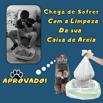Sacos Coletores para Limpeza de Caixas de Areia