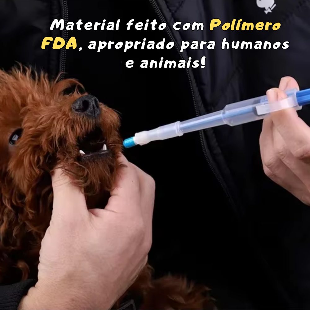 Seringa Aplicadora de Medicamentos para Gatos