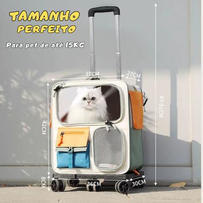Mala de Transporte Premium para Gatos