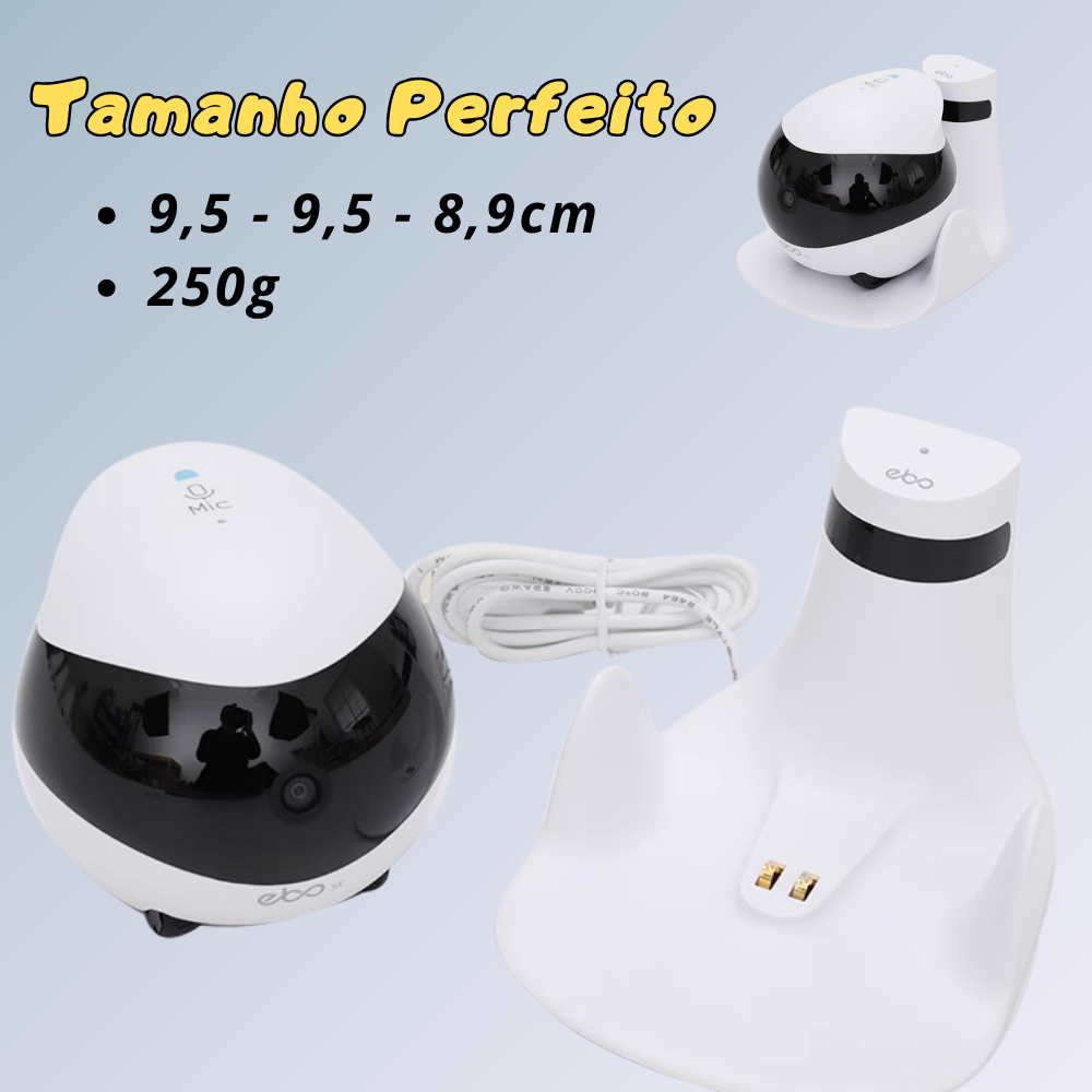 Robô de Monitoramento Pet EBO