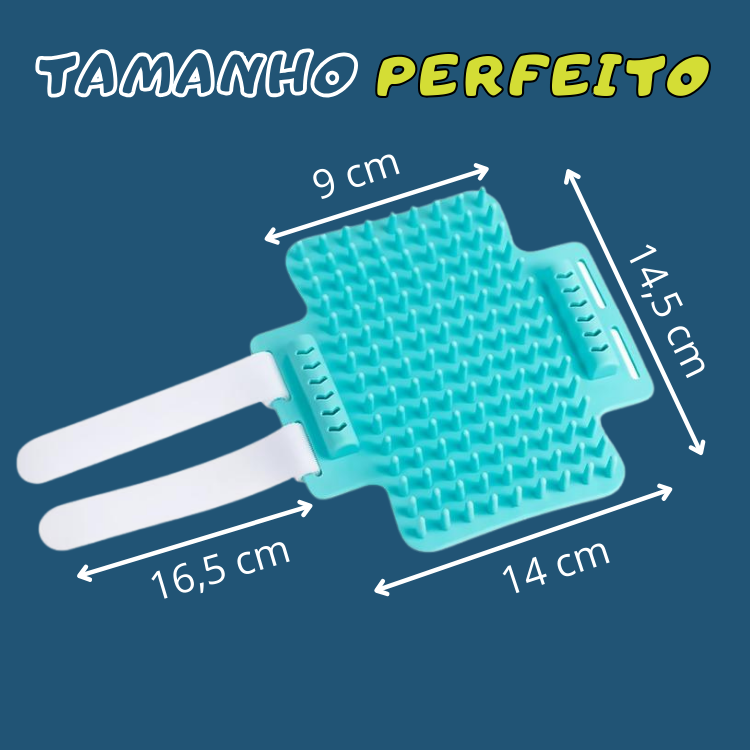 Arranhador de Pelos para Gatos com Escova Integrada