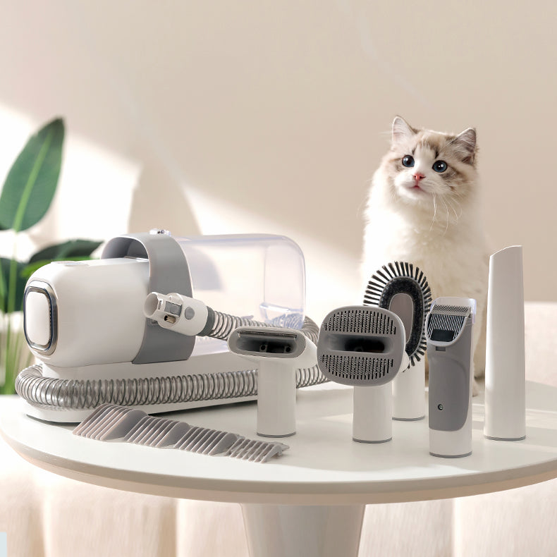 Aspirador e Aparador de Pelos Pet Premium