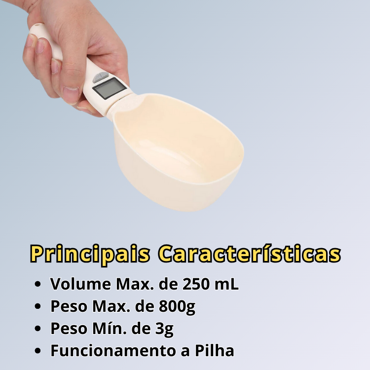 Balança de Ração com Display para Pets
