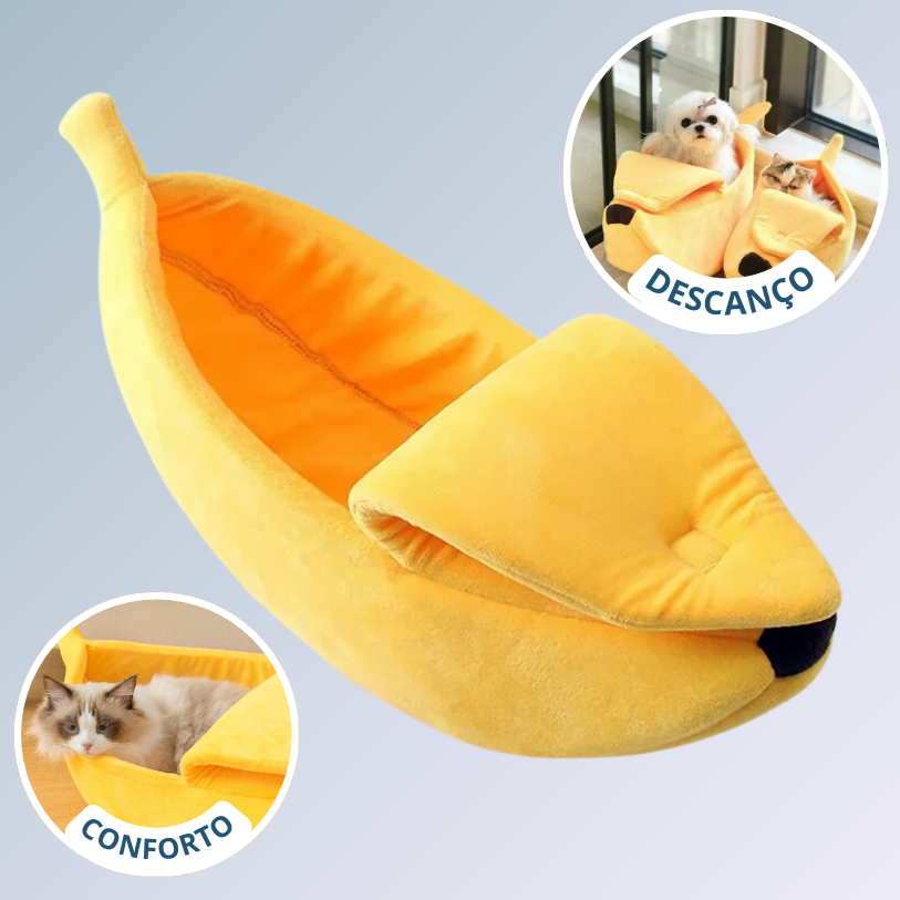 Cama Bananinha Para Gatos