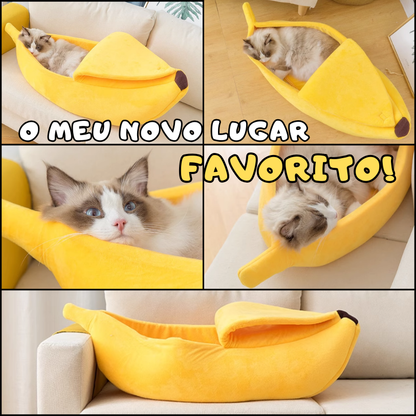 Cama Bananinha Para Gatos