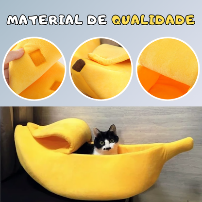 Cama Bananinha Para Gatos