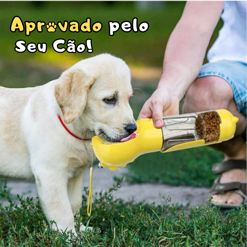 Garrafa de Água Multifuncional para Caes
