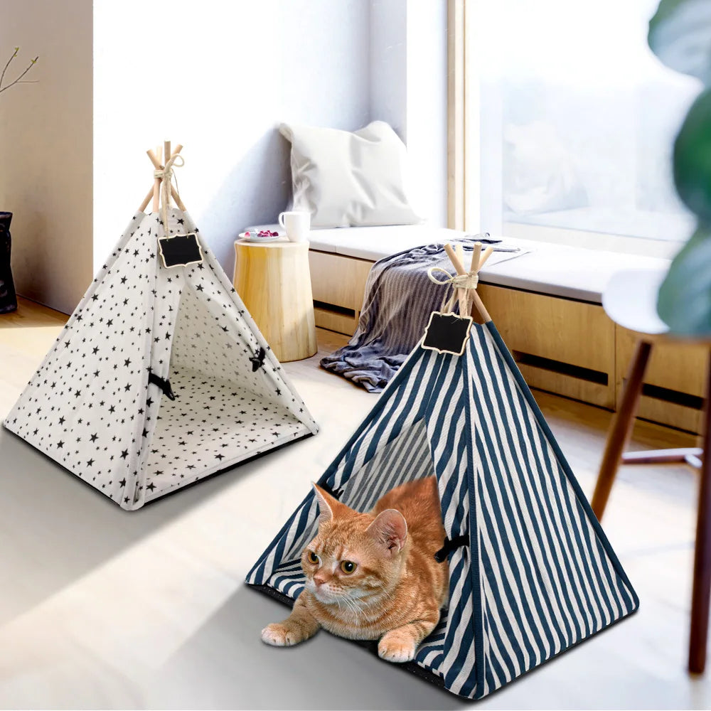 Mini Tenda de Acampamento para Gatos