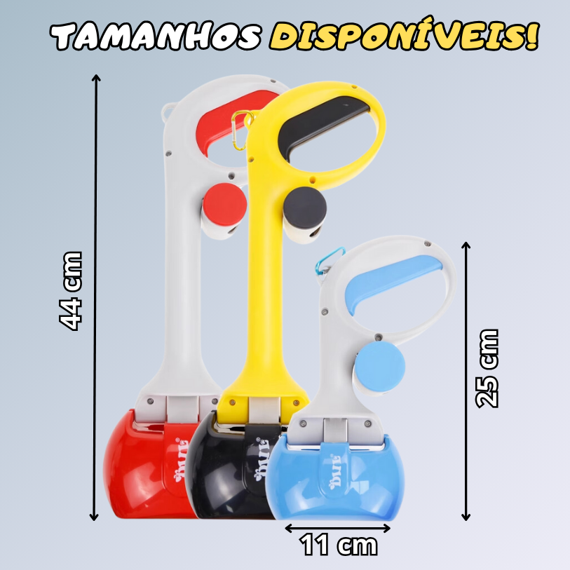 Pa Coletora de Fezes para Pet 2 em 1