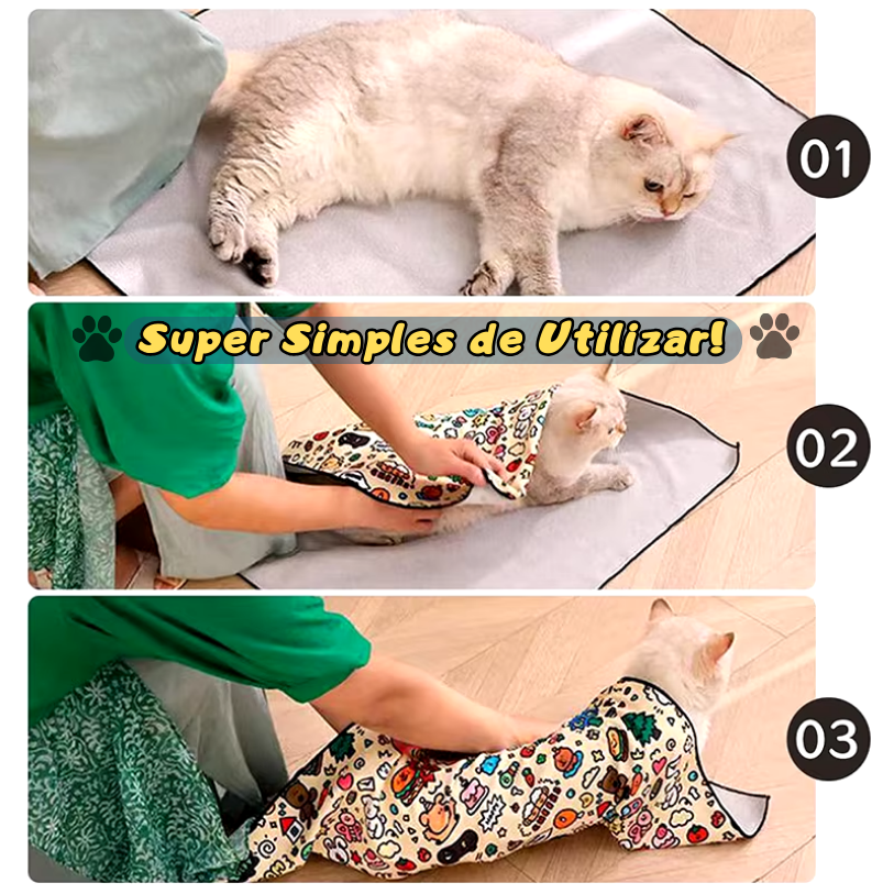 Protetor de Velcro Auto Adesivo Multifuncional para Gatos