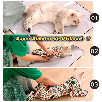 Protetor de Velcro Auto Adesivo Multifuncional para Gatos