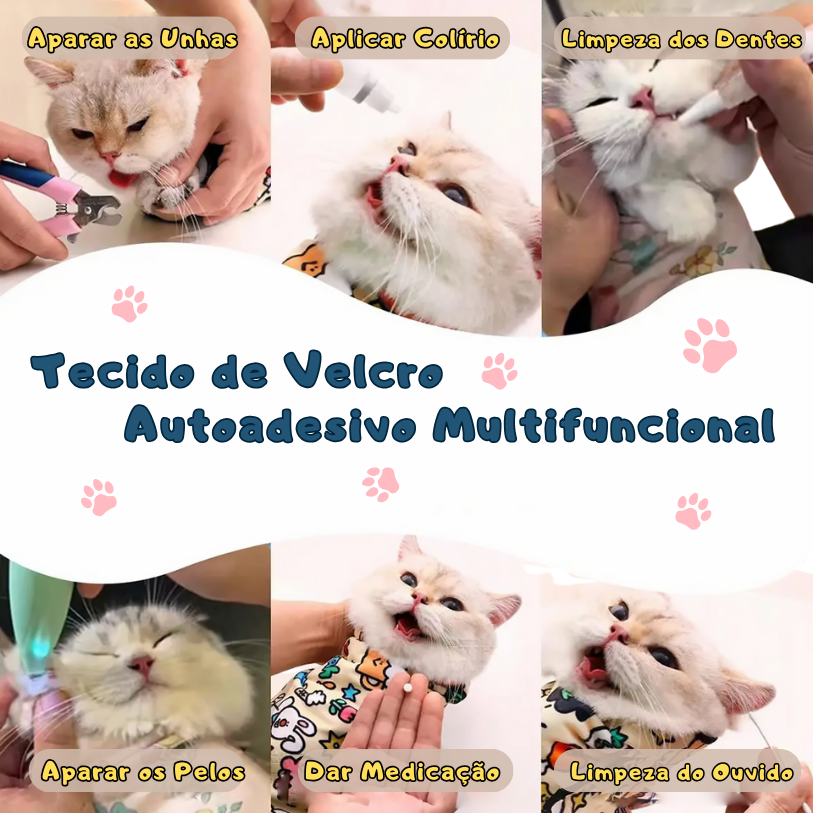 Protetor de Velcro Auto Adesivo Multifuncional para Gatos