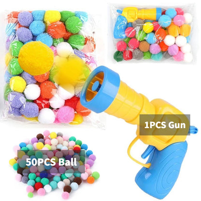 Lançador de Bolinhas de Pelúcia para Gatos