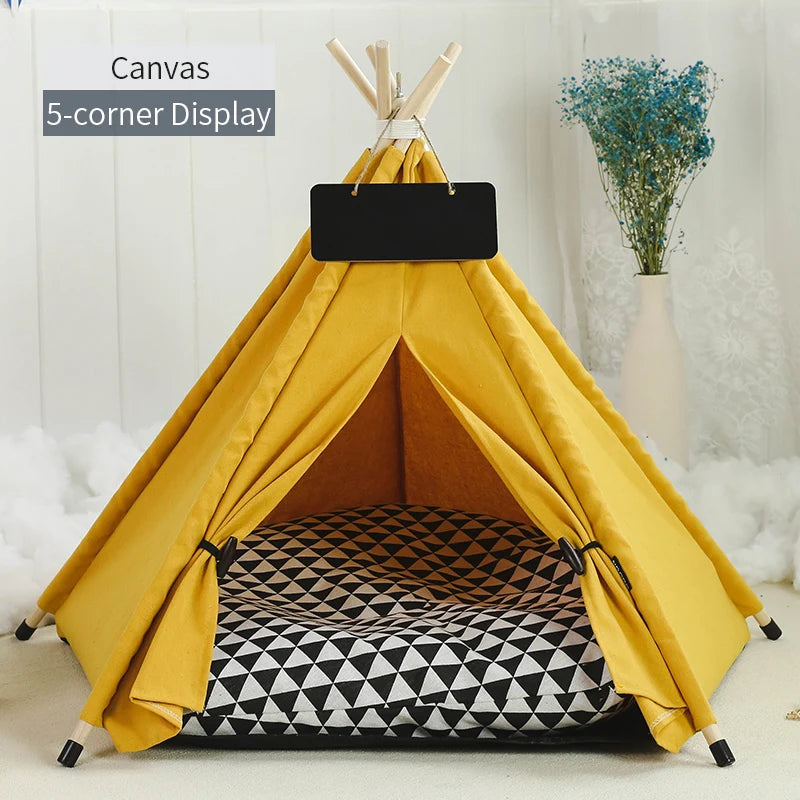Mini Tenda de Acampamento para Gatos