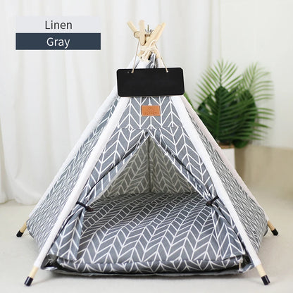 Mini Tenda de Acampamento para Gatos