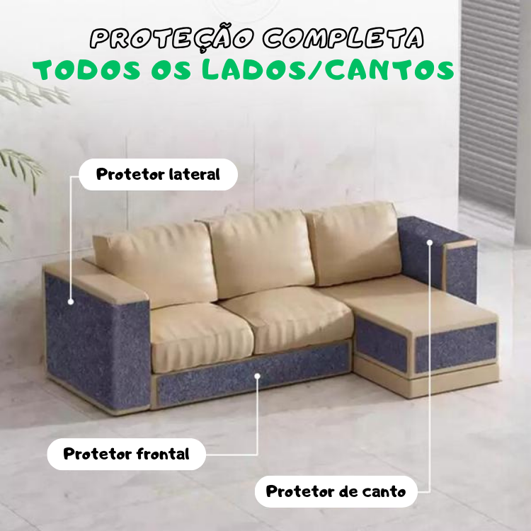 Tapete Adesivo Arranhador para Sofas e Outros Espaços