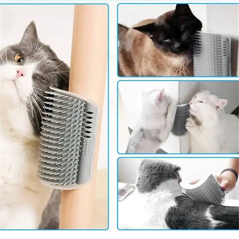 Roçador e Coletor de Pelos para Gatos Smart Casas