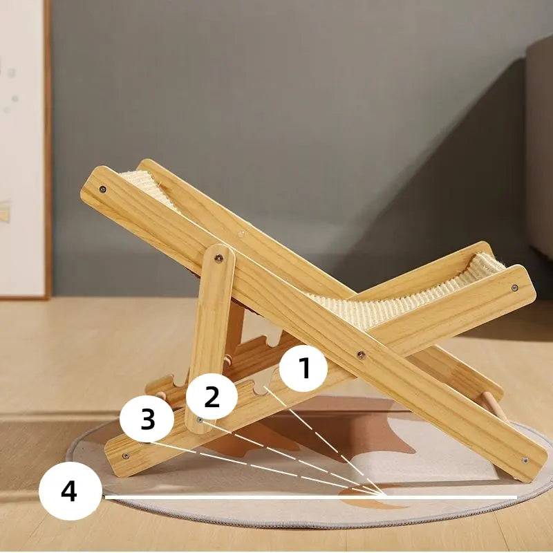 Cadeira de Sisal para Gatos Smart Casas