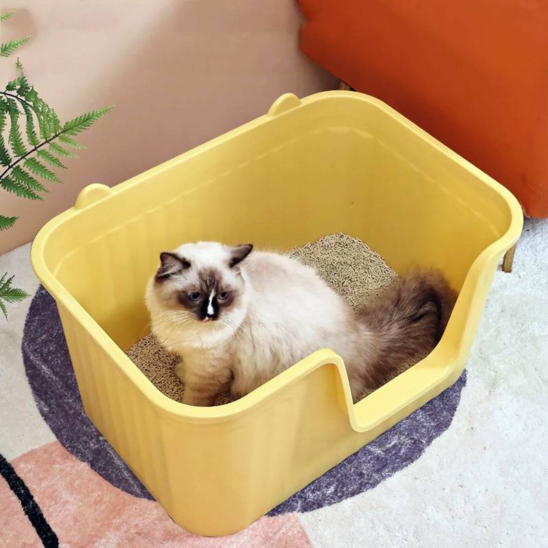 Caixa de Areia Ultra Grande PREMIUM para Gatos Smart Pet Shop