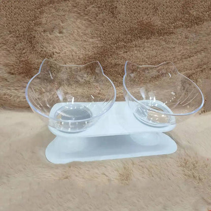 Bowl Duplo para Alimentação e Hidratação de Gatos Smart Pet Shop